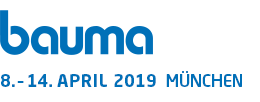 Bauma 2019,8th-14th April, Munich Germany